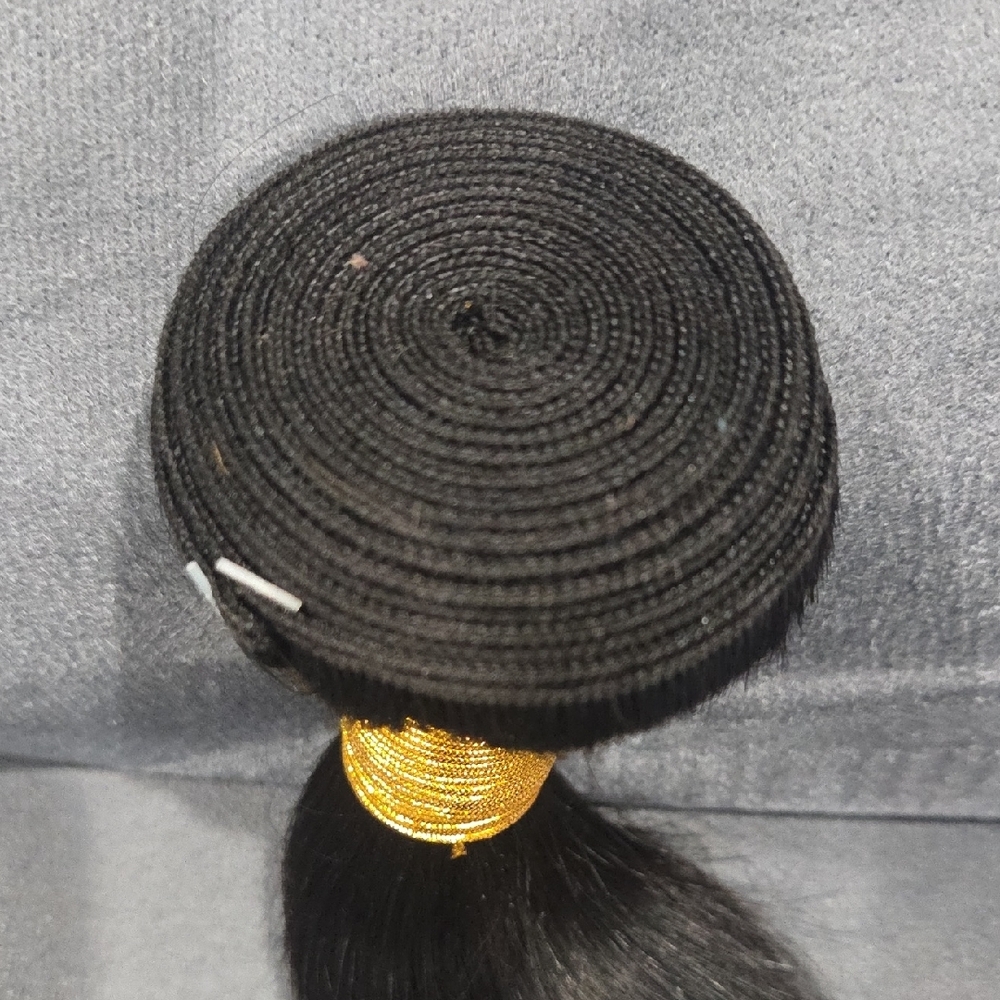 12A Human Hair Bundles Straight 14 Inch - Picture 8 of 8